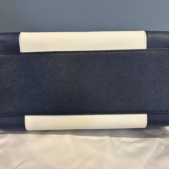 Michael Kors Hamilton Colorblock Leather Satchel - Picture 5 of 7